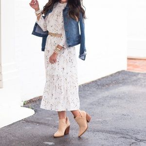 A new day long sleeved midi dress Size S